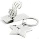 kilofly Keychain & Money Clip Set - Star Gazer Light