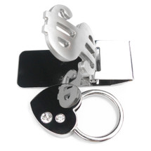 kilofly Keychain & Money Clip Set - Cotton Candy