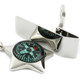 kilofly Keychain & Money Clip Set - with Compass - Northern Star