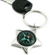 kilofly Keychain & Money Clip Set - with Compass - Northern Star