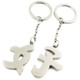 kilofly Keychain Set - Chinese Character Magic for Lovers - Meaning of GOOD [Set of 2 Keychains], with kilofly Mini Gift-for-You Card