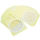 kilofly Shower Sink Tub Drain Protector Disposable Peel and Stick Hair Trap Value Pack [Set of 30]