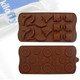 kilofly Silicone Chocolate  Mold Tray Pack [Set of 2], Fashion Collection