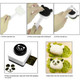 kilofly 2 Bento Rice Ball Mold with Seaweed Nori Punch, Panda + Sushi Shaper Kit