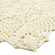 kilofly Crochet Cotton Lace Table Placemats Doilies Vase Pads, 4pc, 7 inch