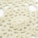 kilofly Crochet Cotton Lace Table Placemats Doilies Value Pack, 4pc, Rosary