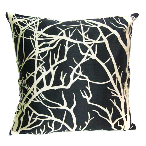 kilofly Home Decorative Throw Pillow Cover, 18" x 18", Leaves, with kilofly Refrigerator Magnet