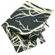 kilofly Home Decorative Throw Pillow Cover, 18" x 18", Leaves, with kilofly Refrigerator Magnet