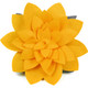 kilofly Home Decor Throw Pillow Cover, 18" x 18", 3D Dahlia