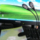 kilofly Super Bright Duet LED Double Lights , Black