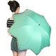 kilofly Folding Lotus Parasol Umbrella with Ruffles, UPF 40+
