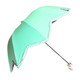kilofly Folding Lotus Parasol Umbrella with Ruffles, UPF 40+