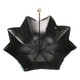 kilofly Folding Lotus Parasol Umbrella with Ruffles, UPF 40+