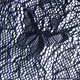 kilofly Sexy Sheer Open Crotch Bodystocking, Black, Butterfly, with G-string