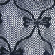 kilofly Sexy Sheer Open Crotch Bodystocking, Black, Cute Bow, with G-string