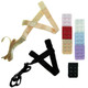 kilofly Low Back Bra Strap Converter Value Pack [Set of 2 + 7 Bra Back Extender]