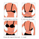 kilofly Low Back Bra Strap Converter Value Pack [Set of 2 + 7 Bra Back Extender]
