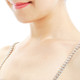 kilofly Double Rhinestone Bra Straps [Set of 1 Pair + 7 Bra Back Extender]