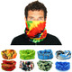 kilofly Multi-purpose Seamless Headwear Bandanas Mixed Set Value Pack [Set of 8]