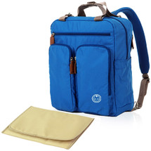 KF Baby MAS Travel Backpack Diaper Bag, + Changing Pad Value Combo Set