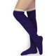 kilofly Women's Soft Lace Trim Knee-High Socks, Value Set of 2 Pairs