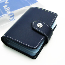 kilofly Credit Card Holder - Book Style with 26 Card Pockets - Colton, with kilofly Mini Gift-for-You Card
