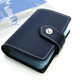 kilofly Credit Card Holder - Book Style with 26 Card Pockets - Colton, with kilofly Mini Gift-for-You Card