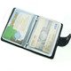 kilofly Credit Card Holder - Book Style with 26 Card Pockets - Colton, with kilofly Mini Gift-for-You Card