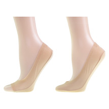kilofly Non-Skid Silicone Patch No Show Liner Socks Set [Full toe + Toeless]