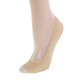 kilofly Non-Skid Silicone Patch No Show Liner Socks Set [Full toe + Toeless]