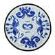 kilofly Vintage Ethnic Floral Design Placemat Value Pack, 2 pc Set, 7.7 inches