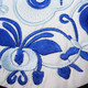 kilofly Vintage Ethnic Floral Design Placemat Value Pack, 2 pc Set, 7.7 inches