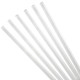 kilofly Glass Drinking Straws 9 in x 10 mm [Pack of 6 + 1 Brush]