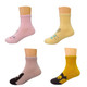 KF Baby Girls Non-Skid Cotton Socks Value Pack, 4 pairs, Infants to Toddlers