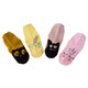 KF Baby Girls Non-Skid Cotton Socks Value Pack, 4 pairs, Infants to Toddlers