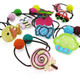 kilofly Girls 10 Elastic Hair Band + 3 Hair Ties Ponytail Holders Value Pack