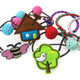 kilofly Girls 10 Elastic Hair Band + 3 Hair Ties Ponytail Holders Value Pack