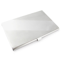 kilofly Business Card Holder - Chrome Plated - Patrick, with kilofly Mini Gift-for-You Card