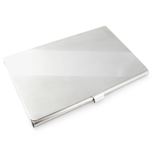 kilofly Business Card Holder - Chrome Plated - Patrick, with kilofly Mini Gift-for-You Card