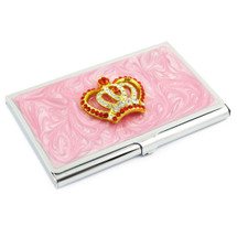 kilofly Business Card Holder - Handpainted, with Mirror - Elias, with kilofly Mini Gift-for-You Card