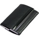 kilofly Business Card Holder - 2 Storage Slot Compartments - Conner, PU Leather