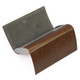 kilofly Business Card Holder - 2 Storage Slot Compartments - Cesar, PU Leather