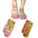kilofly Funny Novelty Photo Socks Value Pack [Set of 2 Pairs], Sweet Popcorn