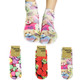 kilofly Funny Novelty Photo Socks Value Pack [Set of 3 Pairs], Candy House
