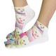 kilofly Funny Novelty Photo Socks Value Pack [Set of 3 Pairs], Candy House
