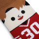 kilofly Novelty Crew Socks Value Pack [Set of 5 Pairs] - Soccer Kids
