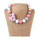 kilofly Princess Party Favor Jewelry Value Pack, Necklace & Bracelet, 2 Sets