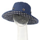 kilofly Women's 2 in 1 Large Wide Brim Anti UV Sun Bucket Hat + Handkerchief Set