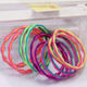 kilofly Girls Elastic Hair Ties Ponytail Holders Bands Value Pack, Set of 60