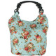 kilofly Bohemian Beaded Top Handle Cloth Handbag Shoulder Bag